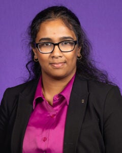 headshot of Sahana Suresh